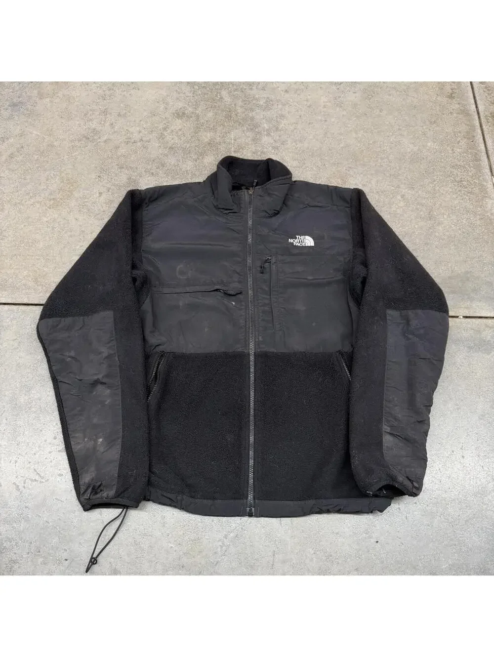 vintage the north face denali fleece jacket size medium
